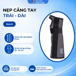 Nẹp cẳng tay trái - dài size 8 Gia Hưng 3