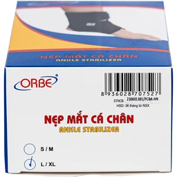 Nẹp mắt cá chân Ankle Stabilizer Orbe size L/XL 6