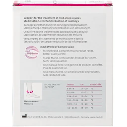 Nẹp mắt cá chân Medi Ankle Support size II phục hồi chấn thương, bong gân nhẹ 3