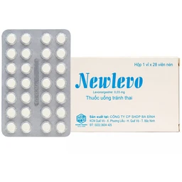Thuốc tránh thai hằng ngày Newlevo Babiophar (1 vỉ x 28 viên)