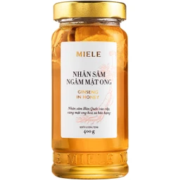 Nhân sâm ngâm mật ong Miele (400g) 2