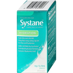 Nhỏ Mắt Systane Hydration Alcon 10ml Giảm Khô Mắt Lâu Dài, Tăng Cường Cấp Ẩm, Phục Hồi Tế Bào Tổn Thương Trên Nhãn Cầu Sau Phẫu Thuật 7