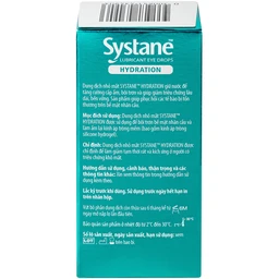 Nhỏ Mắt Systane Hydration Alcon 10ml Giảm Khô Mắt Lâu Dài, Tăng Cường Cấp Ẩm, Phục Hồi Tế Bào Tổn Thương Trên Nhãn Cầu Sau Phẫu Thuật 10