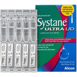 Nhỏ Mắt Systane Ultra Ud Alcon Giảm Kích Ứng, Giảm Khô Mắt Nhanh Chóng, Giữ Ẩm Và Cấp Ẩm Tức Thì (30 ống x 0.7ml) 1