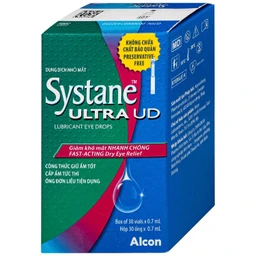 Nhỏ Mắt Systane Ultra Ud Alcon Giảm Kích Ứng, Giảm Khô Mắt Nhanh Chóng, Giữ Ẩm Và Cấp Ẩm Tức Thì (30 ống x 0.7ml) 2