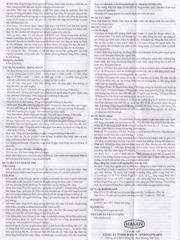 Viên nén Nifedipin Hasan 20 Retard Hasan điều trị tăng huyết áp (10 vỉ x 10 viên)