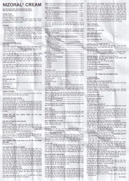 Kem bôi da Nizoral Cream Janssen điều trị nấm ngoài da, lang ben (10g)
