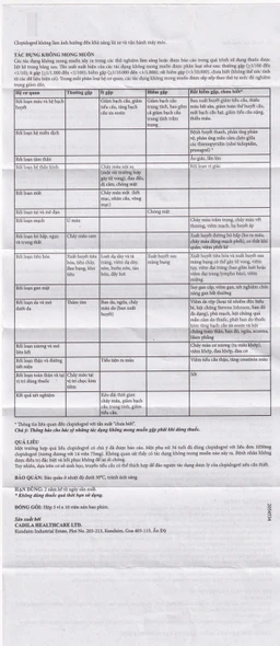 Viên nén Noklot 75mg Cadila phòng ngừa tai biến xơ vữa động mạch (3 vỉ x 10 viên)