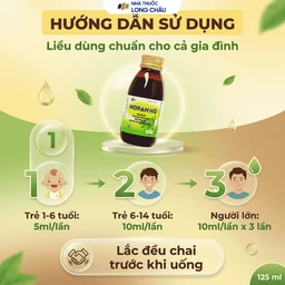 Siro giúp bổ phế, hạn chế ho nhiều, loãng đờm, giảm đau rát họng do ho Nopanho Kingphar (125ml) 5