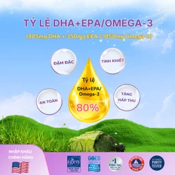 Dung dịch hỗ trợ cải thiện thị lực cho trẻ từ 0 tháng tuổi Nordic Naturals Baby's DHA (60ml)