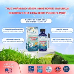 Dung dịch hỗ trợ cải thiện thị lực cho trẻ từ 1 tuổi Nordic Naturals Children's DHA xtra (60ml) 2