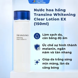 Nước hoa hồng dưỡng trắng, mờ thâm nám Transino Whitening Clear Lotion EX 150ml