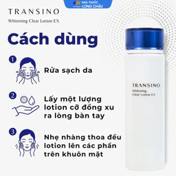Nước hoa hồng dưỡng trắng, mờ thâm nám Transino Whitening Clear Lotion EX 150ml