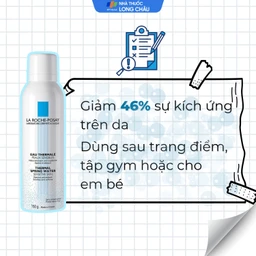 Xịt khoáng La Roche-posay Thermal Spring Water Sensitive Skin giúp làm dịu và bảo vệ da 150ml