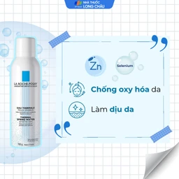 Xịt khoáng La Roche-posay Thermal Spring Water Sensitive Skin giúp làm dịu và bảo vệ da 150ml