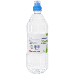 Nước muối Vĩnh Phúc Smiles 1100ml natri clorid 0.9 giúp làm sạch răng, khử mùi hôi miệng 5