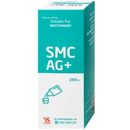 Nước Súc Miệng SMC AG+ sát khuẩn răng miệng, khử mùi hôi, hỗ trợ phòng chống viêm lợi (250ml) 2