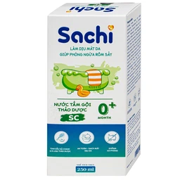 Nước tắm gội thảo dược cho bé Sachi SC (Sả chanh) 250ml - Giúp tránh muỗi, ngừa rôm sảy và mảng bám da đầu 2