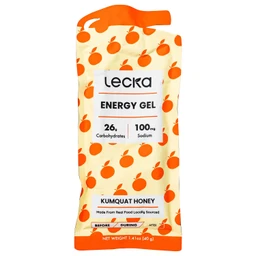Gel năng lượng Lecka vị tắc mật ong 12 gói x 40g