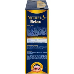 Nước Yến Sào Cao Cấp Nunest Relax - Ngủ Ngon, Giảm Căng Thẳng Mệt Mỏi (6 hũ x 70ml) 5