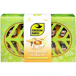 Nước yến sào và sâm lát Green Bird (8 hũ x 72g) 1