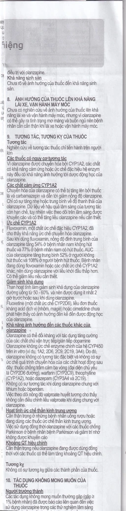 Viên nén Nykob 5mg Genepharm SA điều trị tâm thần phân liệt (4 vỉ x 7 viên)