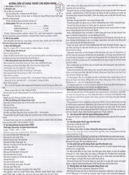 Thuốc Ocedio 80/12.5 VCP điều trị cao huyết áp (5 vỉ x 10 viên)