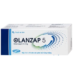Thuốc Olanzap 5mg Savi điều trị bệnh tâm thần phân liệt (3 vỉ x 10 viên) 2
