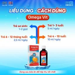 Siro bổ não Omega Vit Botafarma (100ml) 5