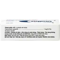 Thuốc mỡ Oraltrix 0.1% An Thiên giảm triệu chứng viêm nhiễm khoang miệng, loét do chấn thương (Hộp 5g) 3
