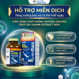 Viên uống giúp chống oxy hóa Orihiro Deep Sea Shark extract (360 viên) 2
