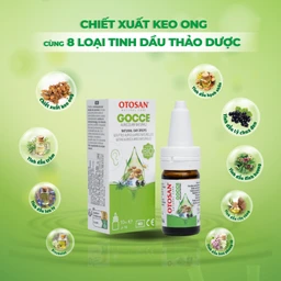 Dung dịch nhỏ tai Otosan Natural Ear Drops 10ml giảm đau, chống viêm, làm sạch tai 3