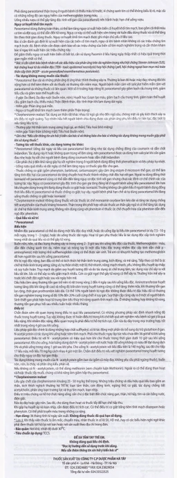 Viên nén Pacemin Hataphar điều trị triệu chứng đau đầu, sổ mũi, hắt hơi, giảm đau nhẹ (50 vỉ x 10 viên)