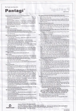 Viên nén Pantagi 40mg Agimexpharm điều trị loét dạ dày - tá tràng (3 vỉ x 10 viên)