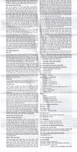 Viên nén Pantoloc 40mg Takeda điều trị viêm thực quản trào ngược (1 vỉ x 7 viên) 