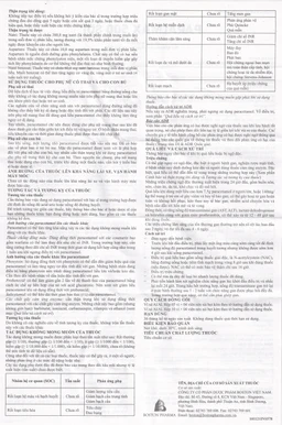 Viên sủi Effer-Paralmax 500 Boston giảm các chứng đau nhẹ đến vừa, đau đầu, đau răng (5 vỉ x 4 viên)