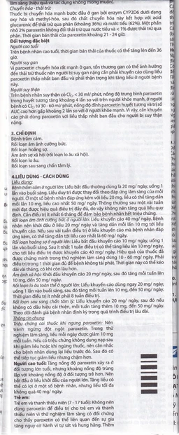 Viên nén Parokey 20mg DaViPharm điều trị trầm cảm, rối loạn ám ảnh cưỡng bức (3 vỉ x 10 viên) 