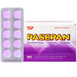 Viên nén Pasepan Hataphar hạ sốt, giảm đau, điều trị cảm lạnh, cảm cúm, nhức đầu (50 vỉ x 10 viên) 1