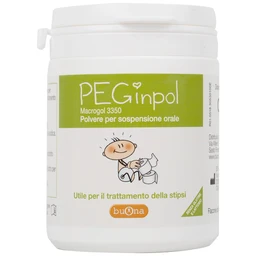 Bột nhuận tràng Buona Peginpol 100g cải thiện tình trạng táo bón cho trẻ từ 6 tháng tuổi