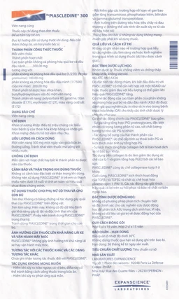 Viên nang cứng Piascledine 300 Hyphens điều trị viêm xương khớp hông và khớp gối (2 vỉ x 15 viên)