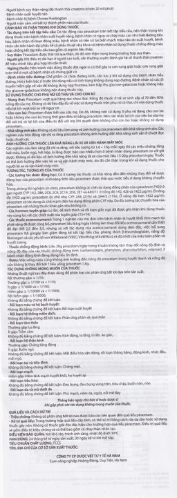 Thuốc Pidoncam 1200mg/5ml Hà Nam điều trị triệu chứng chóng mặt, suy giảm trí nhớ (20 ống x 10ml)