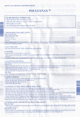 Viên đặt âm đạo Polygynax Innothera Chouzy điều trị viêm âm đạo, âm hộ - âm đạo (2 vỉ x 6 viên)