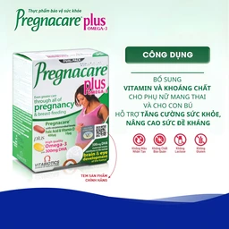 Viên uống bổ sung Vitamin Omega-3 và khoáng chất Vitabiotics Pregnacare Plus (56 viên)