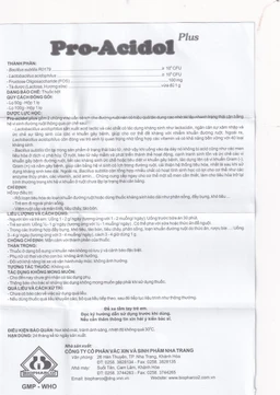 Thuốc Pro-Acidol Plus 100g Biopharco hỗ trợ điều trị rối loạn tiêu hóa 