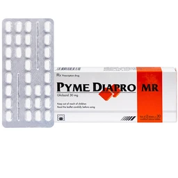 Thuốc Pyme Diapro MR 30mg Pymepharco điều trị bệnh đái tháo đường típ 2 (2 vỉ x 30 viên) 1