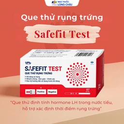Que thử rụng trứng Safefit test (7 cái) dùng xác định ngày rụng trứng nhanh chóng, đơn giản 2