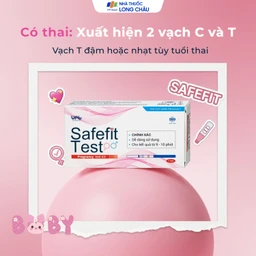 Que thử thai HCG Safefit giúp phát hiện sớm thai kỳ sau 7-10 ngày thụ thai