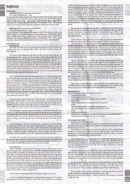 Thuốc Rabicad 20 Cadila điều trị viêm loét dạ dày, tá tràng (1 vỉ x 10 viên)