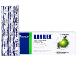 Thuốc Ranilex Korea United điều trị loét dạ dày, tá tràng (5 vỉ x 10 viên) 1