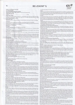 Thuốc Re-Zoom X 20mg OPV Điều trị rối loạn cương dương (2 vỉ x 2 viên)